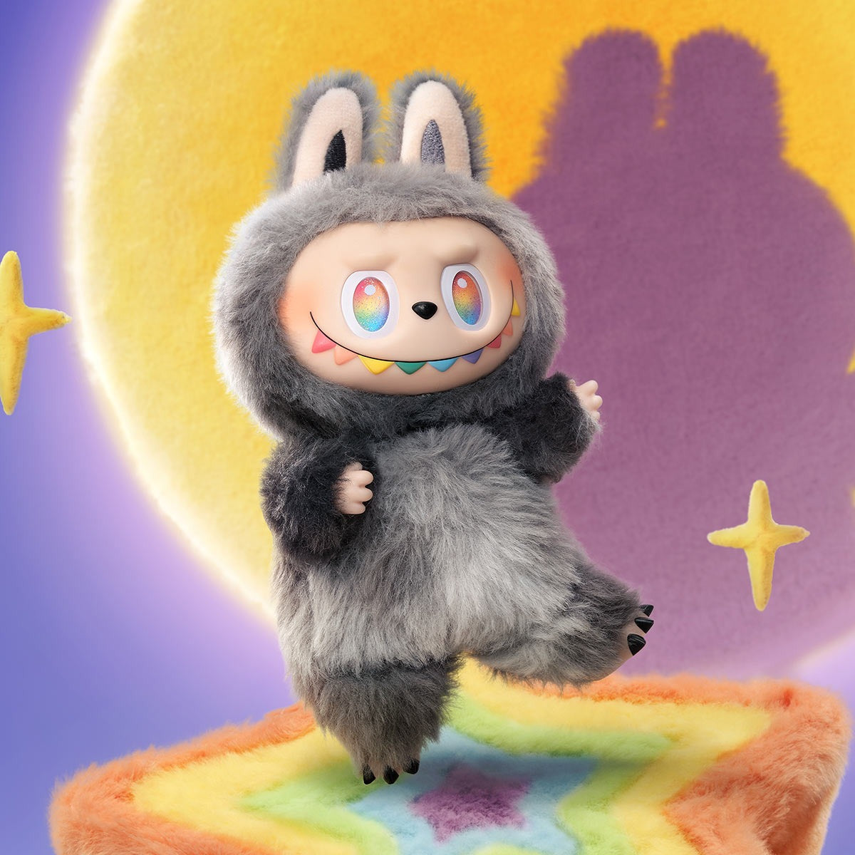 Labubu Mini Doll 10CM – Cute Collectible Toy (Random Color)